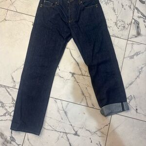 L.L. Bean Men's Selvedge Straight Jeans 36x34